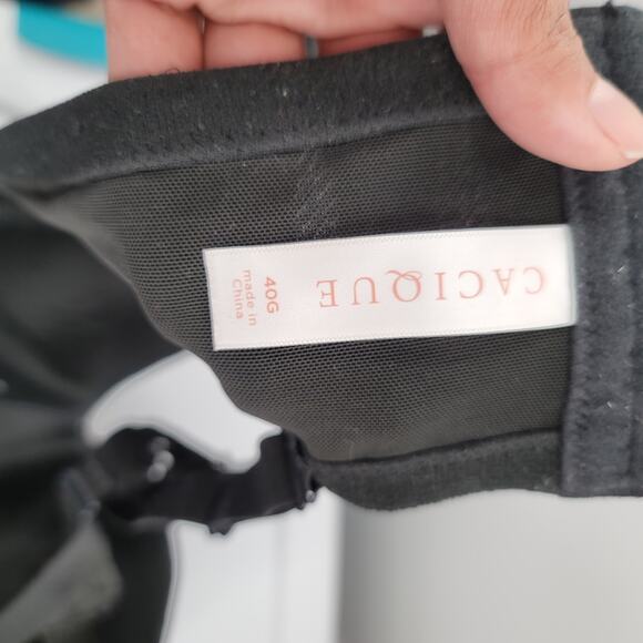 Cacique Lightly Lined T-Shirt No Wire Bra Size 40G NWOT - Picture 6 of 7